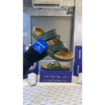 Luxurious Birkenstocks Green Uji Slide For Men (SIG56)