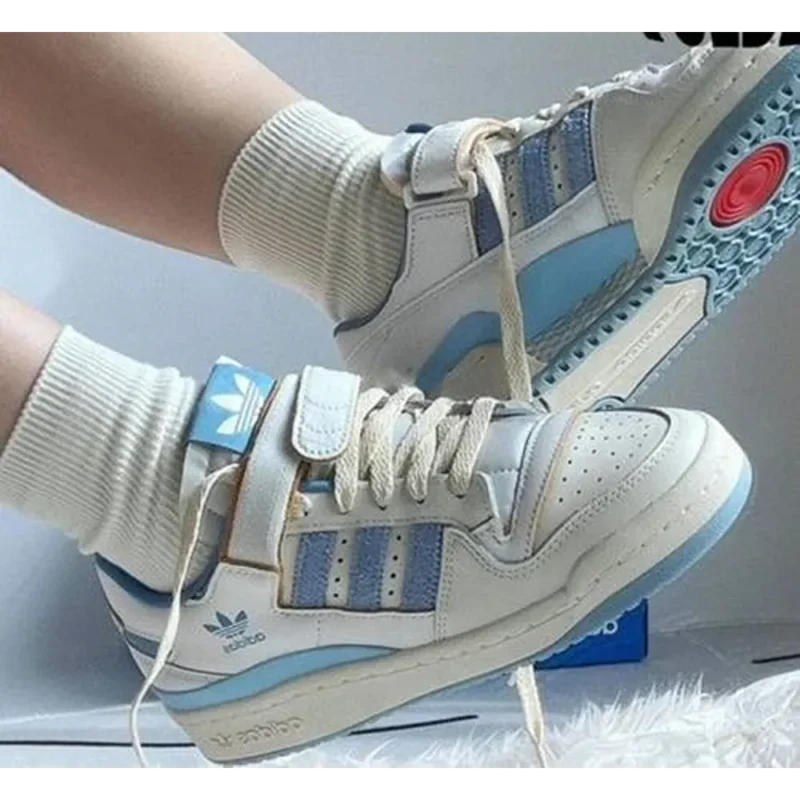 Luxurious Adidas Forum Low 84 LG UNC Shoes For Men (SIG769)