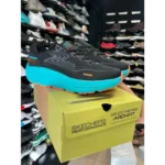 Luxurious Skechers Go Run Maxroad Black Blue Shoes For Men (SIG773)