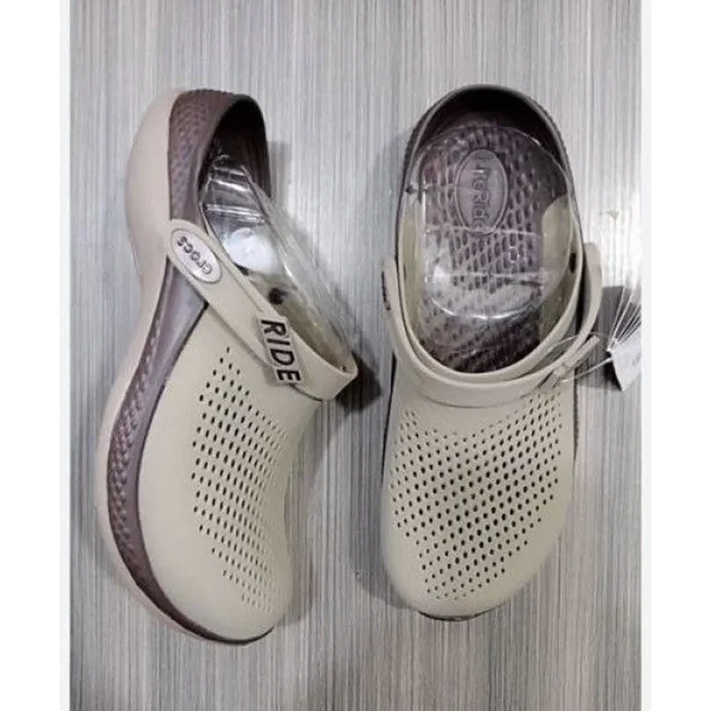 Trendy Crocs Lite Ride 360 Brown White For Men (FF574)