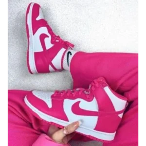 Trendy Nike Sb Dunk High Pink Shoes For Women (FF748)
