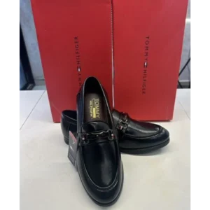 Trendy Tommy Hilfiger Loafer Black For Men (FF610)