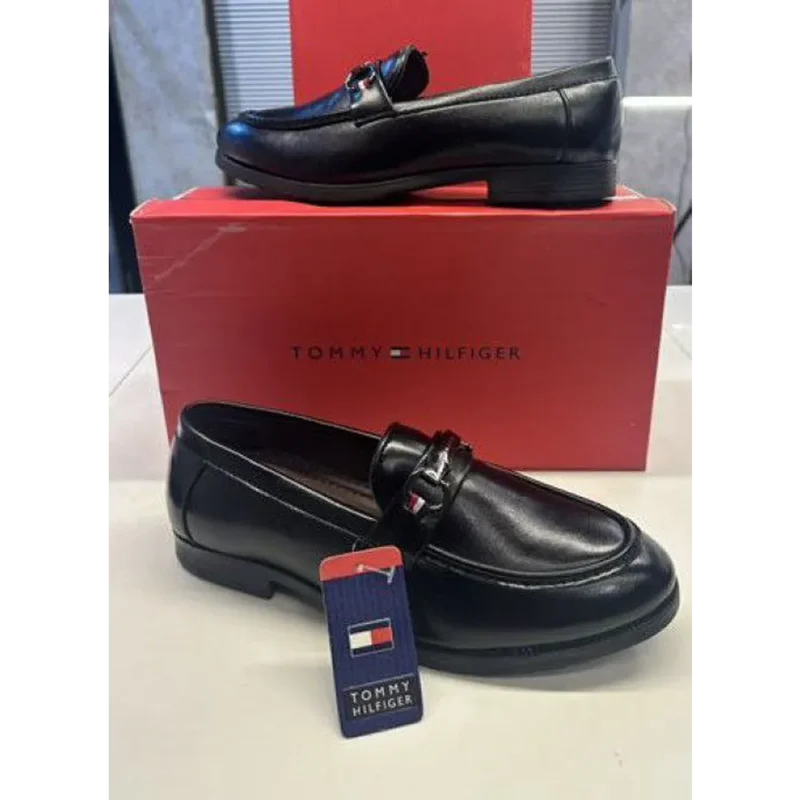 Trendy Tommy Hilfiger Loafer Black For Men (FF610)