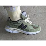 Trendy New Balance 990v3 Jjjjound Olive Shoes For Men (FF614)