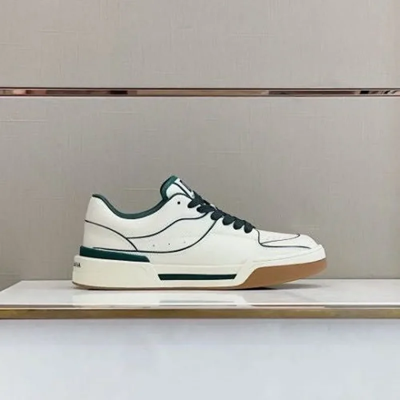 Trendy Dolce & Gabbana Calfskin New Roma Top Low Shoes For Men (FF640)