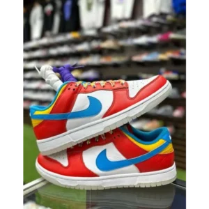 Trendy Nike Sb Dunk Low Fruity Pebbles White Red Shoes For Men (FF680)