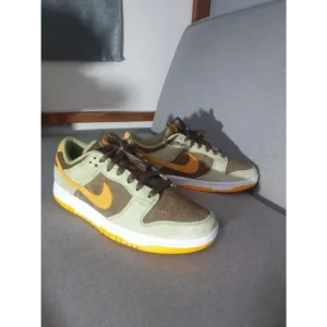 Trendy Nike Dunk Low Dusty Olive Shoes For Men (FF704)