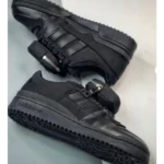 Trendy Adidas Prada Forum Re Nylon Black Shoes For Men (FF708)