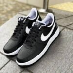 Trendy Nike Air Force 1 Low Black White Shoes For Men (FF730)