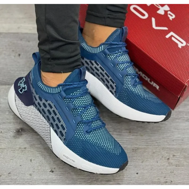 Luxurious Under Armour Phantom Hovr 3 Blue Shoes For Men (BSF1858)