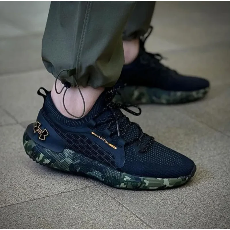 Luxurious Under Armour Phantom Hovr 3 Blue Shoes For Men (BSF1859)