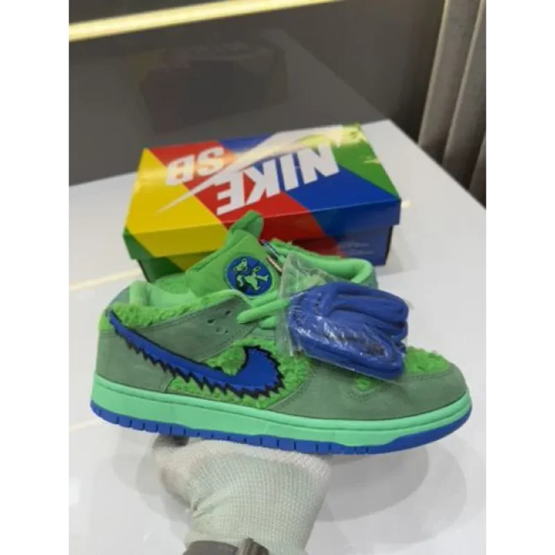 Luxurious Nike Sb Dunk Low Grateful Dead Bears Green Shoes For Men (BSF1863)