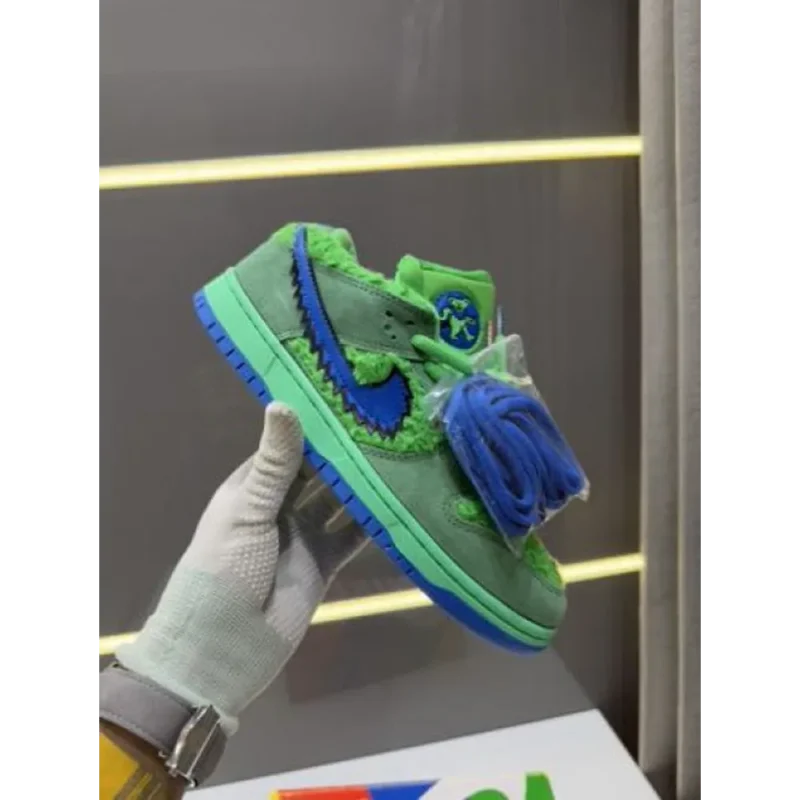 Luxurious Nike Sb Dunk Low Grateful Dead Bears Green Shoes For Men (BSF1863)