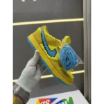 Luxurious Nike Sb Dunk Low Grateful Dead Bears Yellow Shoes For Men (BSF1865)