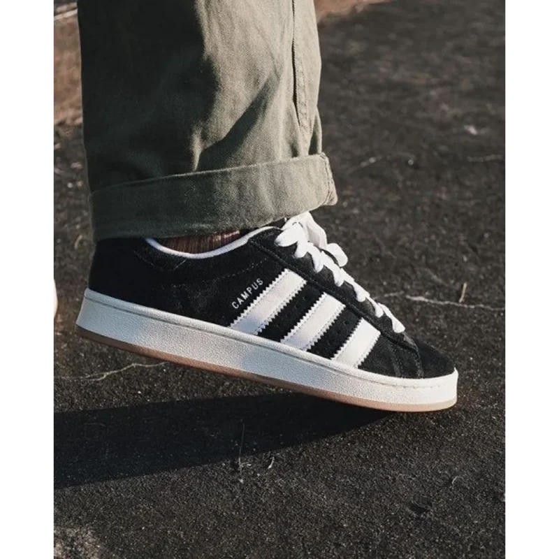 Luxurious Adidas Campus Black Shoes For Men (SFS1919)