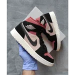 Luxurious Nike Air Jordan 1 Mid Canyon Rust Burgundy Dusty Shoes For Men (BS531)