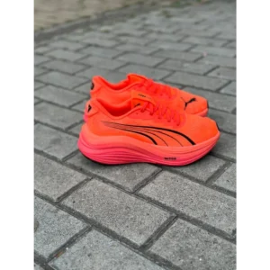 Luxurious Puma Deviated Nitro Orange Shoes For Men (BS530)