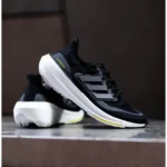 Trendy Adidas Ultra Boost 23 Light Black Neon Shoes For Men (SFS1943)