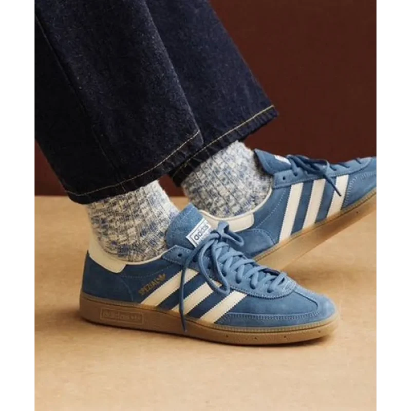 Trendy Adidas Spezial Light Blue Shoes For Men (SFS1950)