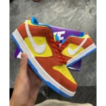 Luxurious Nike SB Dunk Low Pro Bart Simpson Shoes For Men (SFS1949)