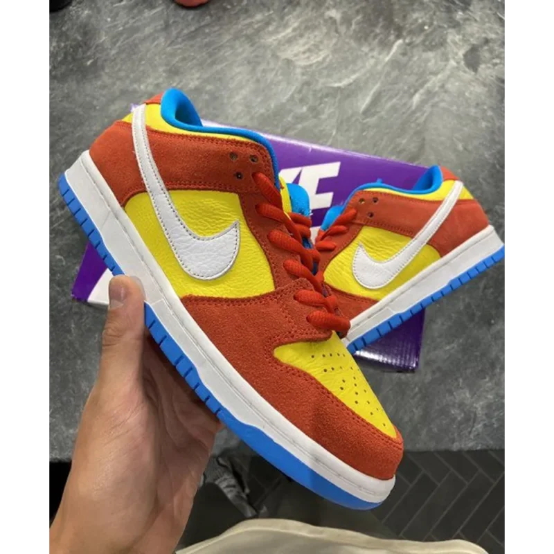 Luxurious Nike SB Dunk Low Pro Bart Simpson Shoes For Men (SFS1949)