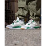 Luxurious Air Jordan Retro 4 Pine Green Shoes For Men (BSF1968)