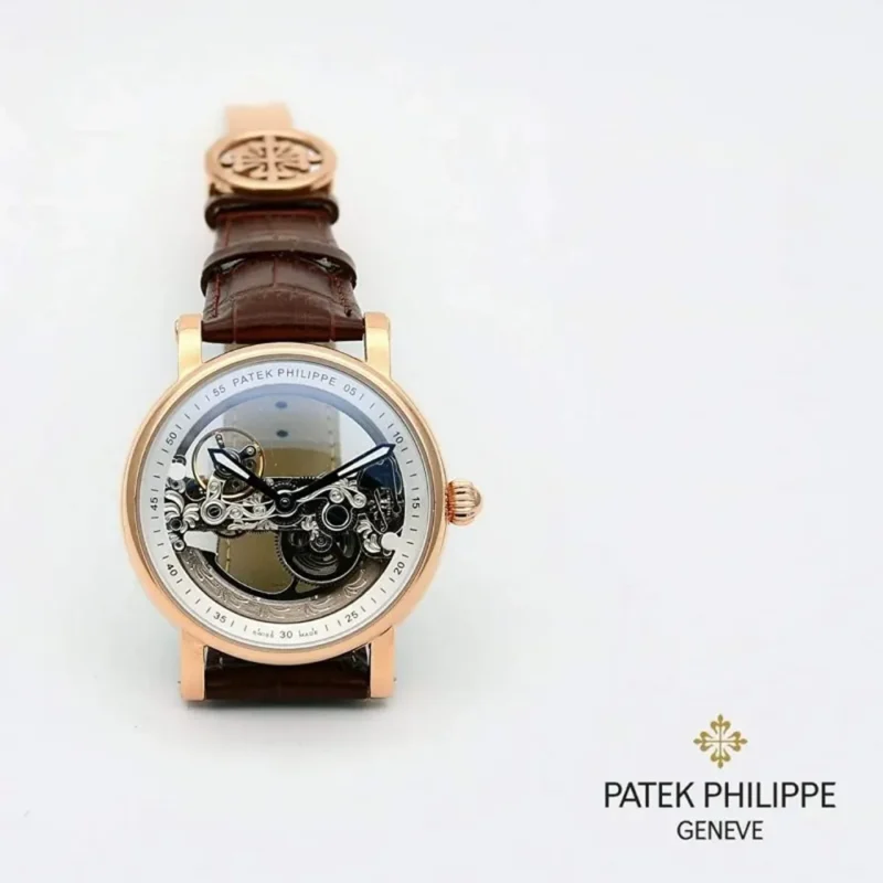 Pate Philippe Watch Skeleton For Men (CSO1009)
