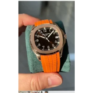 Patek Philippe Watch Aquanaut Rubber Strap For Men (SS130)