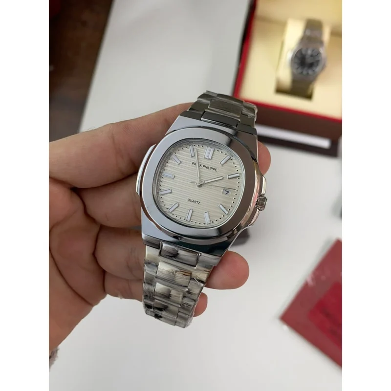 Patek Philippe Watch, Nautilus Jumbo 40mm, Men Stainless Steel Watch (SG-229382)