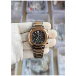 Patek Philippe Watch Nautilus Steel Sun Moon 2Ton-Copper-Black For Men (SL348)