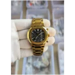 Patek Philippe Watch Nautilus Steel Sun Moon 2Ton For Men (FT161)