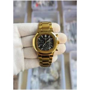 Patek Philippe Watch Nautilus Steel Sun Moon For Men (SS196)