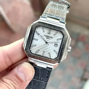 Patek Philippe Watch Silver White For Men (CS222)