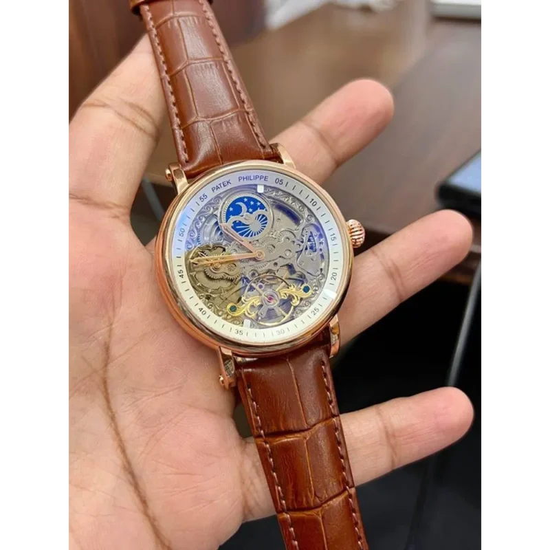 Patek Philippe Watch Skeleton For Men (BSF72) Patek Philippe Watch Skeleton For Men (BSF72)