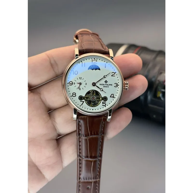 Patek Phillipe Watch Skeleton Auto For Men (LAB464)