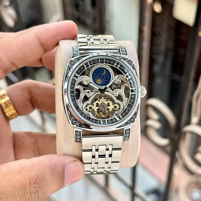 Patek Phillipe Watch Skeleton For Men (SW2059)