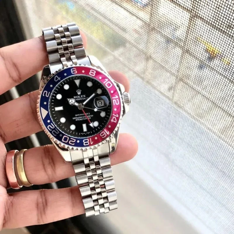 Pepsi Gmt Rolex Watch : Improve Your Style Rolex Pepsi Edition ” Automatic ” Watch For Men (SG-276)