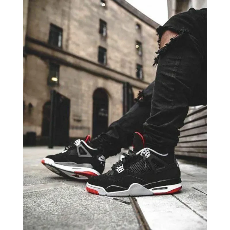 Imported Nike Air Jordan Retro 4 Shoes For Men (SC405)