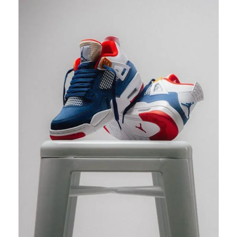 Imported Nike Air Jordan Retro 4 Shoes For Men (SC415)