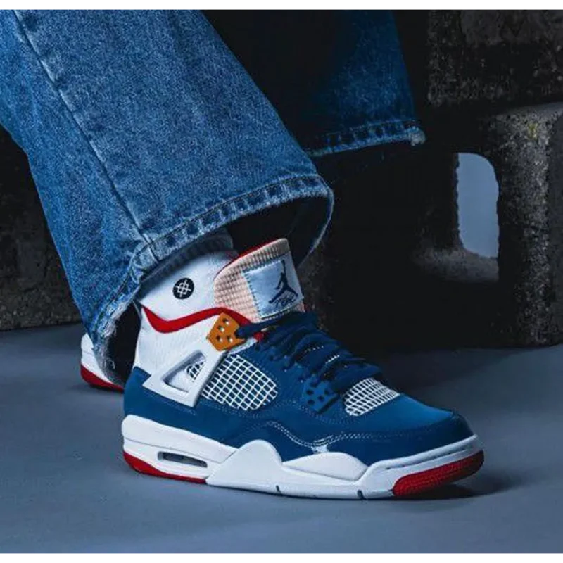 Imported Nike Air Jordan Retro 4 Shoes For Men (SC415)