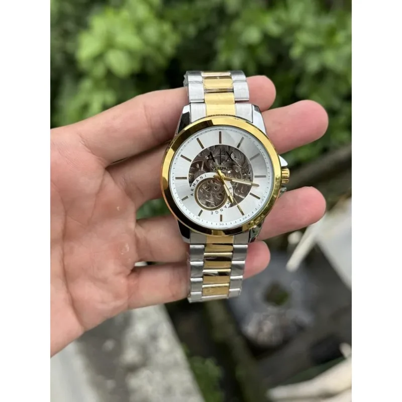 Premium Armani Exchange Automatic Watch Open Back For Men (FT1417)