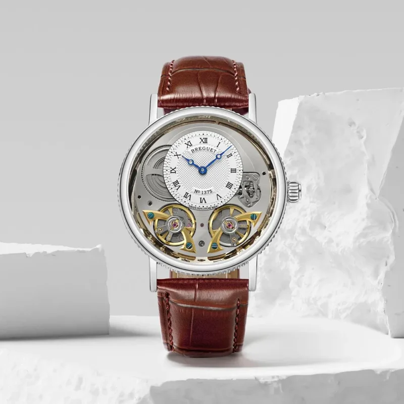 Premium Breguet Double Engine Watch Automatic For Men (LAB1282)