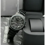 Premium Emporio Armani Watch Black For Men (SL999)