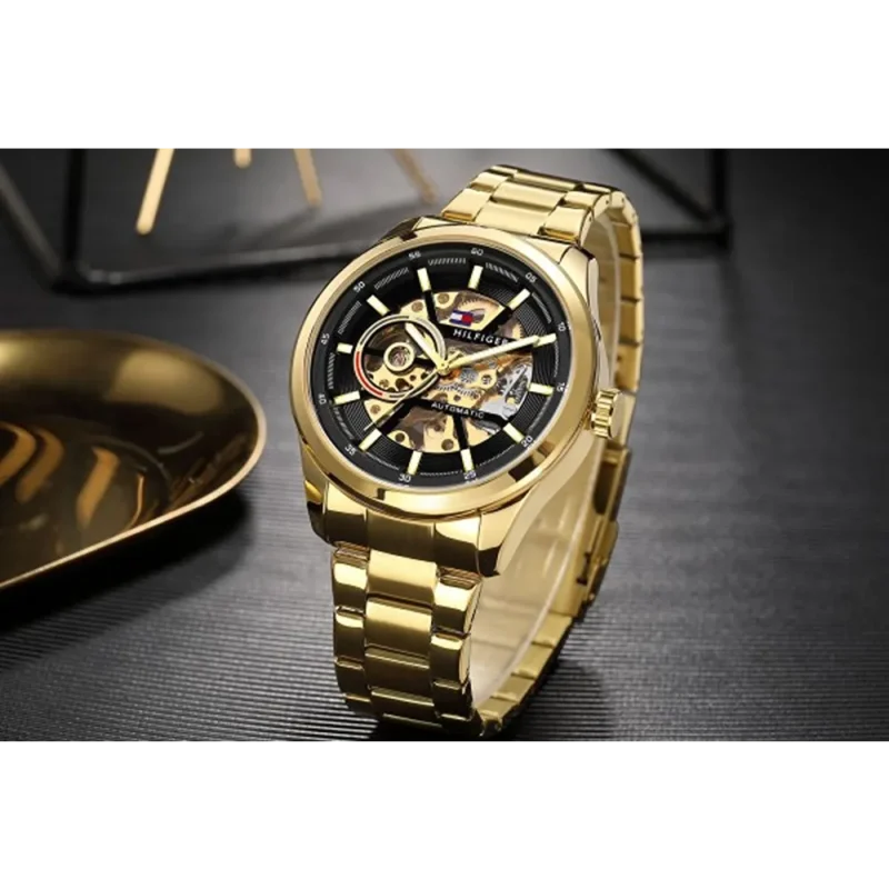 Premium Men’s Tommy Hilfiger Automatic Watch (SG-203)