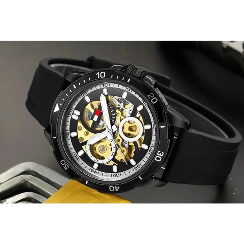 Premium Men’s Tommy Hilfiger Automatic Watch (SG-204)