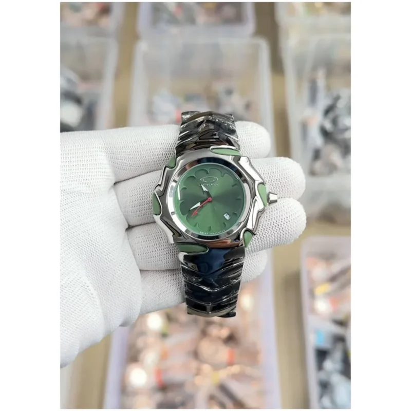 Premium Oakley Blade Watch Black Green For Men (CSO1611)