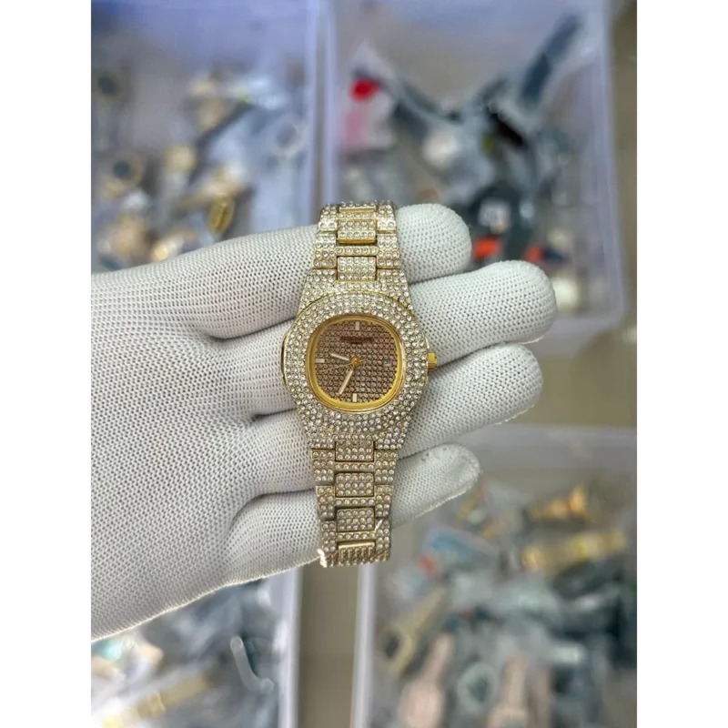 Premium Patek Philippe Diamond Watch for Men (LAB1491)