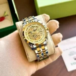 Premium Rolex Automatic Watch Gold TT Gold For Men (FT1448)