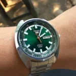 Premium Seiko 5 Sports Watch Turtle Green Watch For Men (CSO1551)