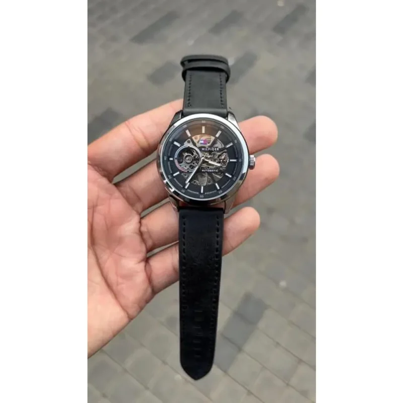 Premium Tommy Hilfiger Automatic Watch For Men (FT1519) Premium Tommy Hilfiger Automatic Watch For Men (FT1519)